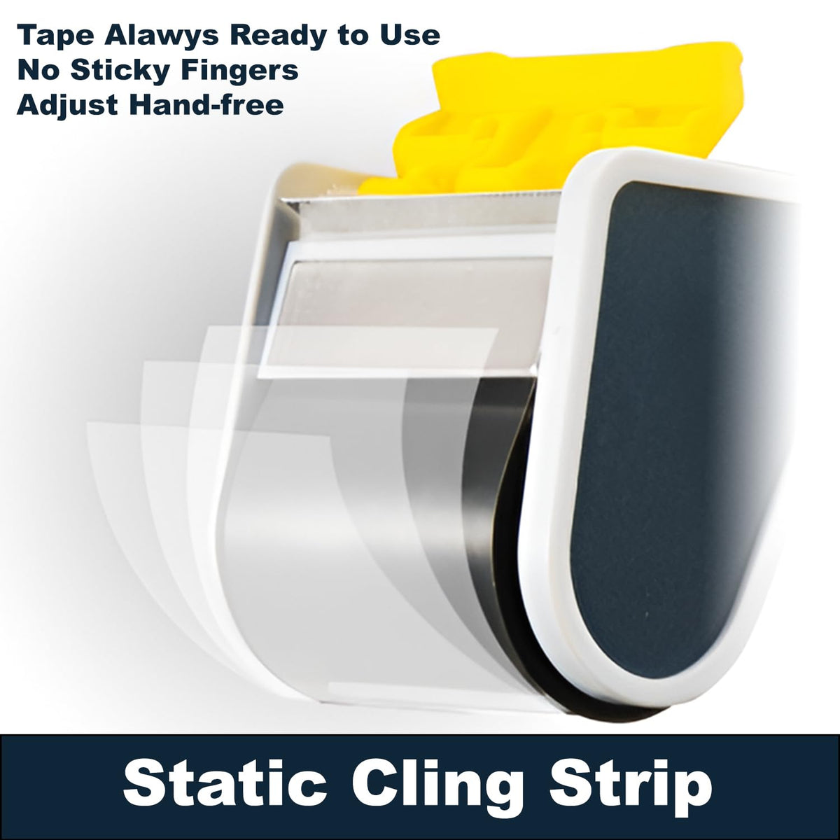 Excell Packing Tape Gun Dispenser with Safety Blade Cover, 2 Inch Wide Carton Packing Tape for Commercial Packaging, Shipping, Moving, Carton and Box Sealing