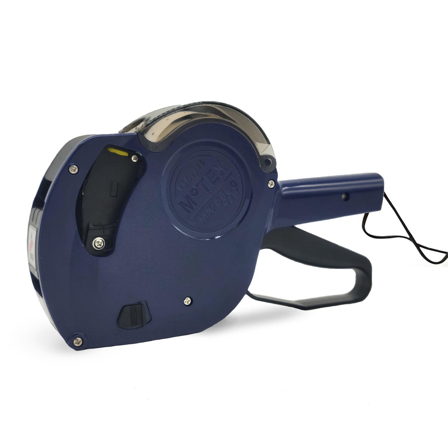 Motex MX-5500 New Version 1 Line 8 Digits Date Marking Gun – Pre-Loaded 1,000 White Sticker Labels and Pre-Loaded Inker with 1 Ink Refill - for Grocery Store, Retail Shop, Garage Sale (White)