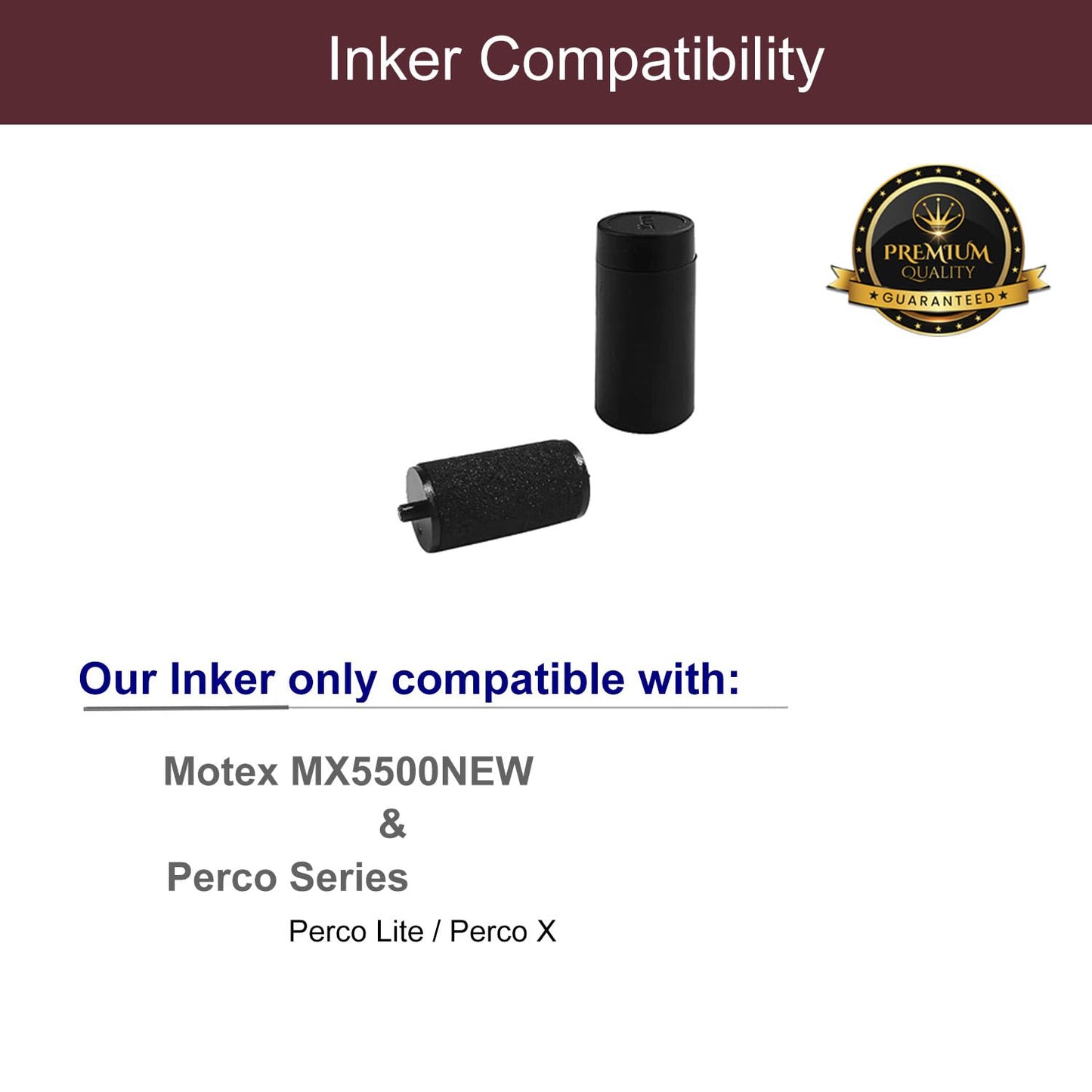 Motex MX-5500 New Version 1 Line 8 Digits Date Marking Gun – Pre-Loaded 1,000 White Sticker Labels and Pre-Loaded Inker with 1 Ink Refill - for Grocery Store, Retail Shop, Garage Sale (White)