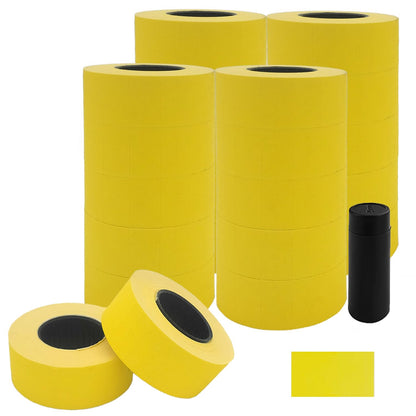 Motex 2 Line Blank Labels, Fits MX-2316NEW - 10,000 White Blank Price and Date Gun Labels