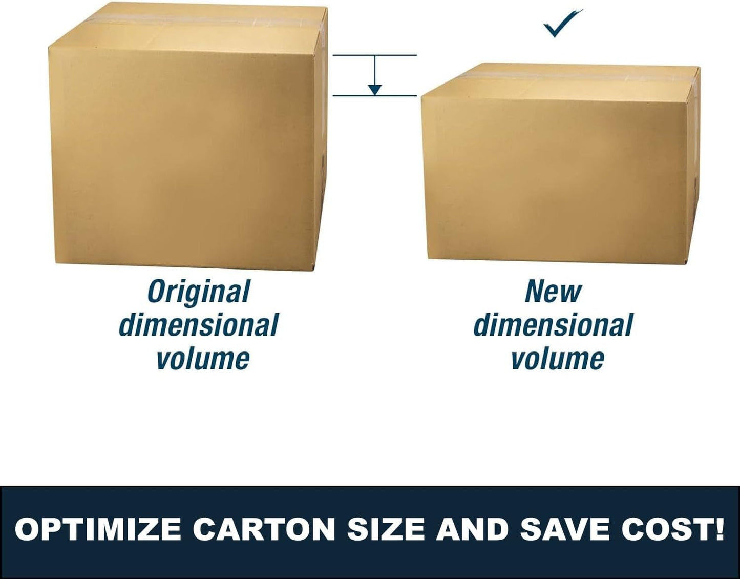 MDJ by Excell Box Resizer with Safety Blade Cover & Scoring Wheel, Reduce Carton Size, Customize Shipping Box - Box scorer Tool Cardboard Box reducer for E-commerce Business, Warehouse Packaging
