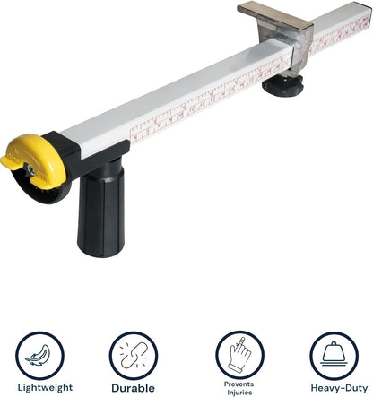 MDJ by Excell Box Resizer with Safety Blade Cover & Scoring Wheel, Reduce Carton Size, Customize Shipping Box - Box scorer Tool Cardboard Box reducer for E-commerce Business, Warehouse Packaging