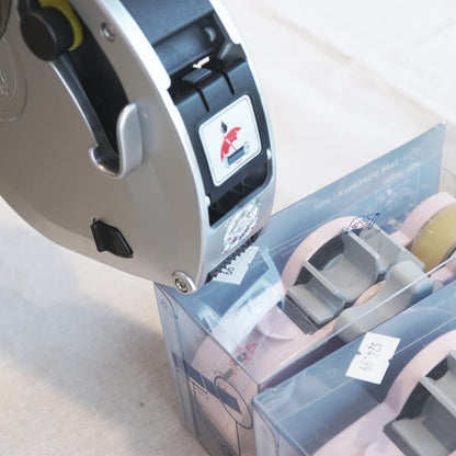 Motex MX-5500 New Version 1 Line 8 Digits Date Marking Gun – Pre-Loaded 1,000 White Sticker Labels and Pre-Loaded Inker with 1 Ink Refill - for Grocery Store, Retail Shop, Garage Sale (White)