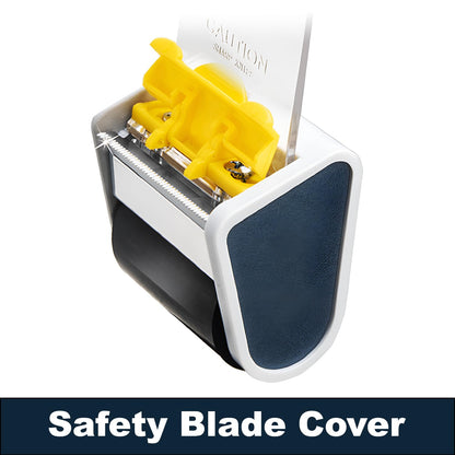 Excell Packing Tape Gun Dispenser with Safety Blade Cover, 2 Inch Wide Carton Packing Tape for Commercial Packaging, Shipping, Moving, Carton and Box Sealing