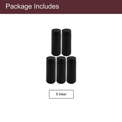 Motex Inkers Ink Rollers, Fits Motex MX-2316 2 Line Price Gun (5 Rolls)